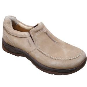 Flat Tire women tan leather flat shoes Size 9